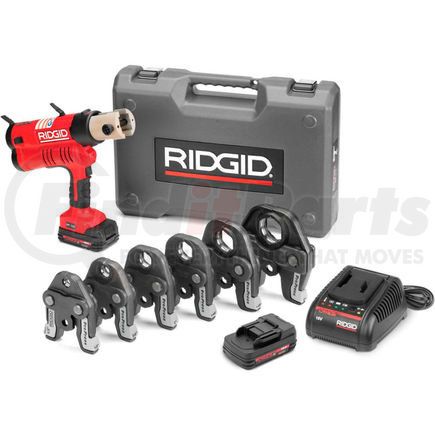 Ridge Tool Company 67053 Ridgid 67053 RP 350 Battery Press Tool Kit w/Propress Jaws, 1/2"-2"