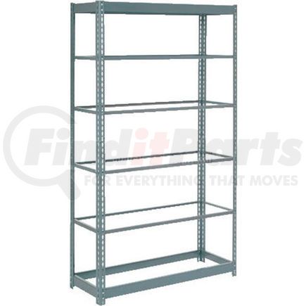 Global Industrial 790CP17 Global Industrial™ Heavy Duty Shelving 48"W x 24"D x 84"H With 6 Shelves - No Deck - Gray