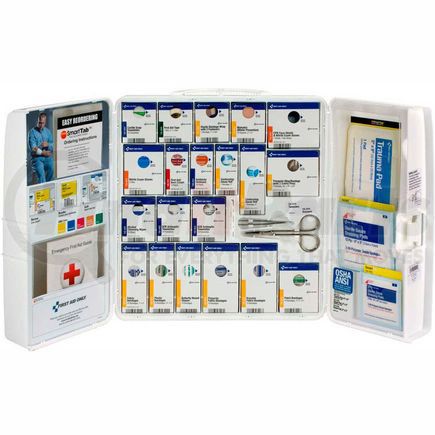 Acme United 1001-FAE-0103 First Aid Only 1001-FAE-0103 Large First Aid Kit, 100 Pieces, OSHA Compliant, Plastic Case