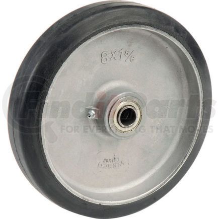 Wesco Products 108545 Wesco&#174; 8" x 1-1/2" Mold-On Rubber Wheel 108545 - 5/8" Axle Size