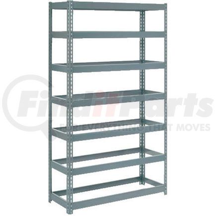 Global Industrial 255566 Global Industrial™ Extra Heavy Duty Shelving 48"W x 18"D x 96"H With 7 Shelves, No Deck, Gray