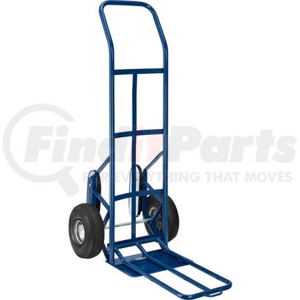 Global Industrial 241439 Global Industrial&#153; Steel Hand Truck With Curved Handle & Stair Climbers, 600 Lb. Capacity