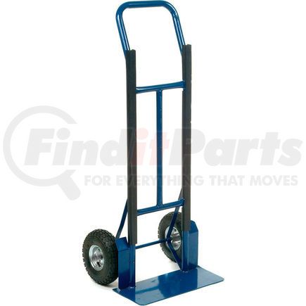 Global Industrial 241582 Global Industrial&#8482; Extra Strength Steel Hand Truck with Curved Handle 600 Lb. Capacity