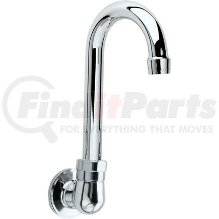 Krowne 16-140L Krowne 16-140L - Royal Series Single Hole Wall Mount Faucet, 3-1/2" Gooseneck Spout