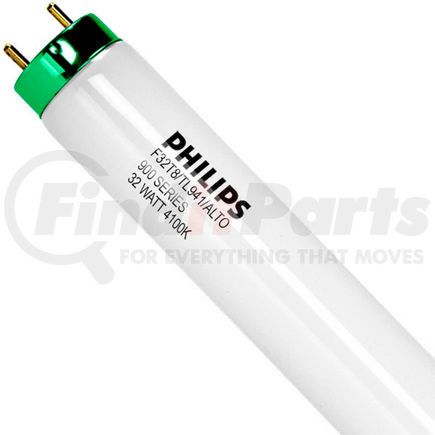 Phillips Industries 479626 Philips 479626 F32T8/941/ALTO 4' Fluorescent T8 Lamp, 32W, 2600 Lumens, 4100K, Medium Bi-Pin