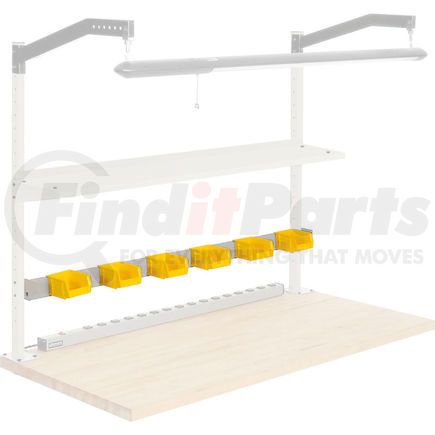 Global Industrial 606943ATN Global Industrial&#153; 72"W Bin Rail - Tan