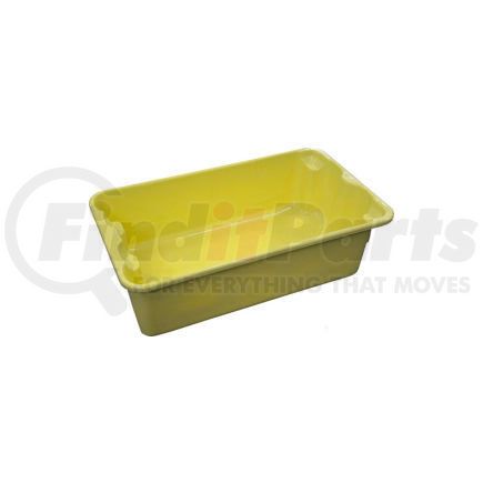 Molded Fiberglass Companies 780208-5126 Molded Fiberglass Nest and Stack Tote 780208 - 17-7/8" x10"-5/8" x 5" Yellow
