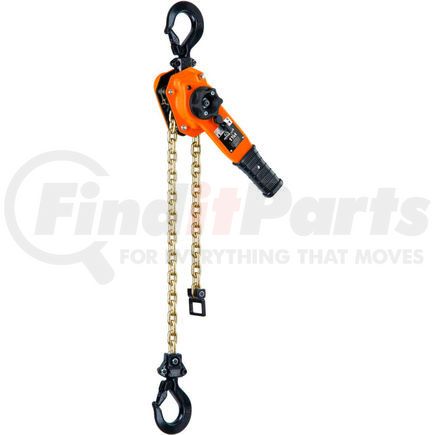 Columbus McKinnon 5316A CM Series 653 Ratchet Lever Hoist, 1-1/2T Capacity, 10' Lift