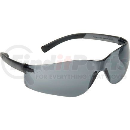 Pyramex Safety Glasses S2520S Ztek&#174; Eyewear Gray Lens , Gray Frame