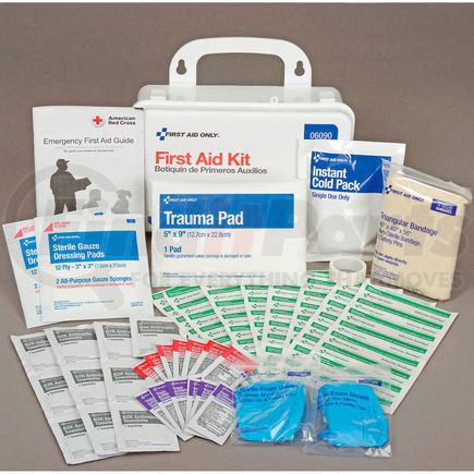 Acme United 06090 First Aid Only&#153; First Aid Kit, 25-Person