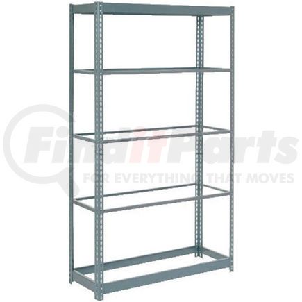 Global Industrial 255628 Global Industrial™ Heavy Duty Shelving 36"W x 24"D x 72"H With 5 Shelves - No Deck - Gray