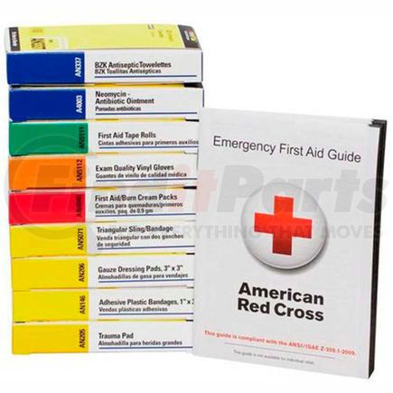 ACME UNITED 740010 First Aid Only 740010 ANSI Compliant First Aid Kit Refill for 10 Unit First Aid Kits