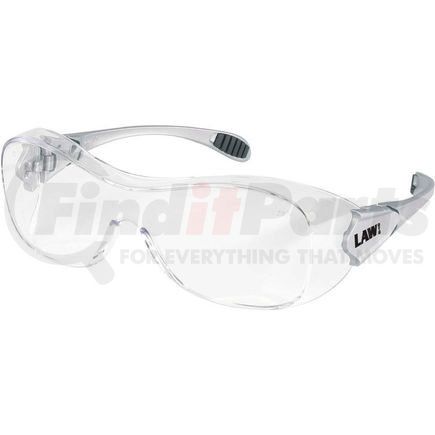 MCR Safety OG110AF MCR Safety OG110AF Law&#174; Over the Glasses Safety Glasses, Clear Anti-Fog Lens