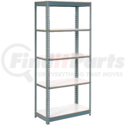 Global Industrial 236774GY Global Industrial&#153; Extra Heavy Duty Shelving 36Wx18Dx96H 6 Shelves 1500 lbs. Cap. Per Shelf GRY