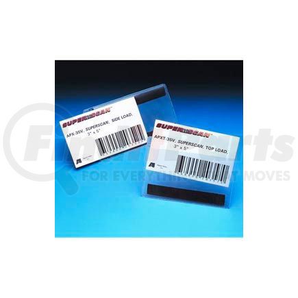 AIGNER INDEX INC APXT35M - label holders 3" x 5" clear magnetic - top load 50 pcs/pkg