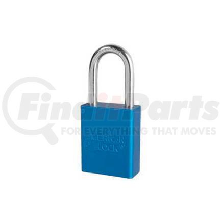 Master Lock A1106BLU American Lock&#174; No. A1106BLU Solid Aluminum Rectangular Padlock, Blue