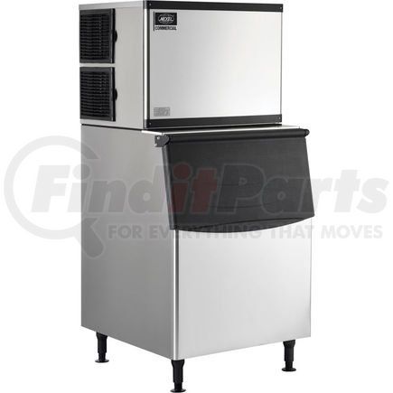 GLOBAL INDUSTRIAL 243032 Nexel&#174; Modular Ice Machine With Storage Bin, Air Cooled, 500 Lb. Production/24 Hrs.