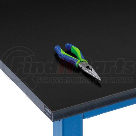 Global Industrial 237392 Global Industrial&#153; 72"W x 30"D x 1"Thick Phenolic Resin Safety Edge Workbench Top