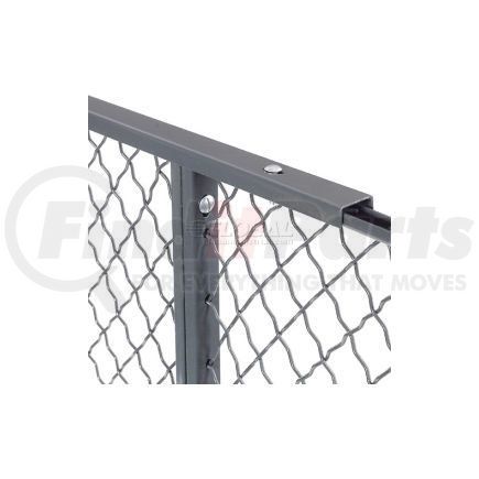 Global Industrial 60314-6 Global Industrial&#8482; 10' Top Capping For Wire Mesh Partition