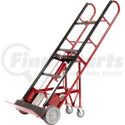 Global Industrial 168031 Global Industrial&#153; 4-Wheel Professional Appliance Hand Truck, 1200 Lb. Capacity