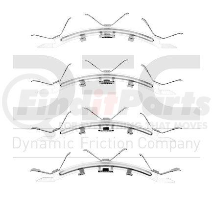 Dynamic Friction Company 340-47032 Disc Brake Hardware Kit