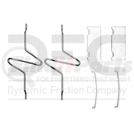 Dynamic Friction Company 340-54035 Disc Brake Hardware Kit