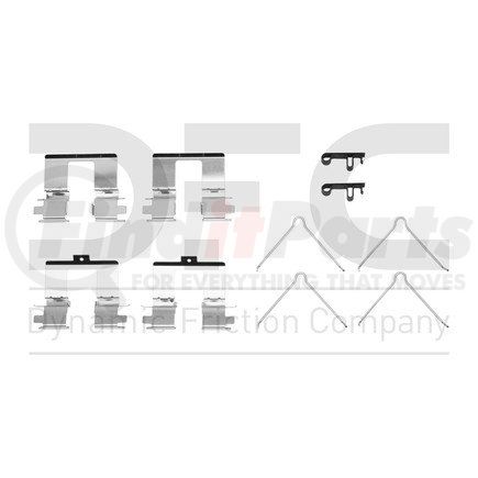 Dynamic Friction Company 340-59043 Disc Brake Hardware Kit