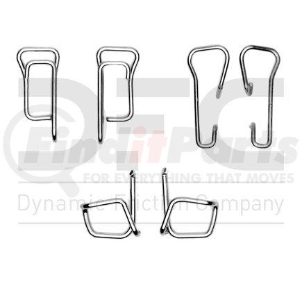 Dynamic Friction Company 340-40013 Disc Brake Hardware Kit