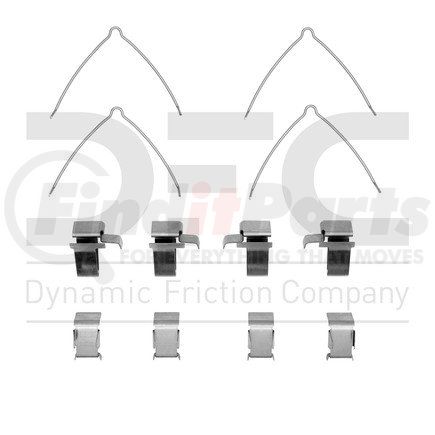 Dynamic Friction Company 340-76019 Disc Brake Hardware Kit