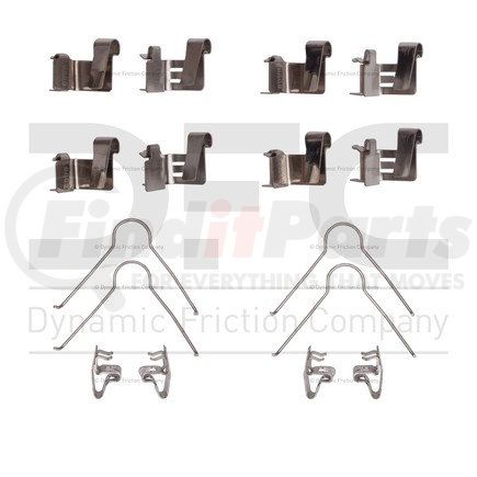 Dynamic Friction Company 340-76022 Disc Brake Hardware Kit