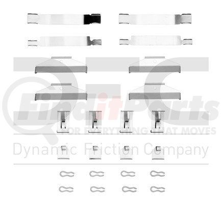 Dynamic Friction Company 340-76034 Disc Brake Hardware Kit