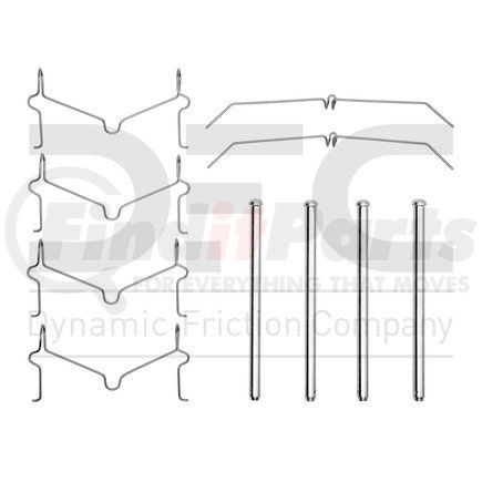 Dynamic Friction Company 340-76074 Disc Brake Hardware Kit