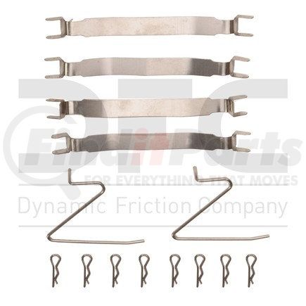 Dynamic Friction Company 340-80010 Disc Brake Hardware Kit