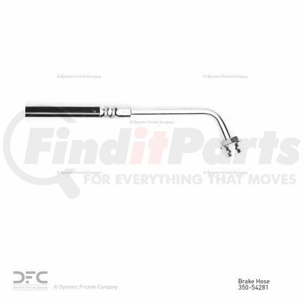 Dynamic Friction Company 350-54281 Brake Hose