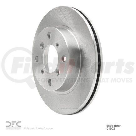 Dynamic Friction Company 600-01002 Disc Brake Rotor