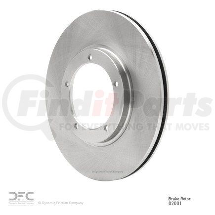 Dynamic Friction Company 600-02001 Disc Brake Rotor