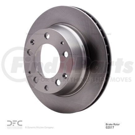 Dynamic Friction Company 600-02017 Disc Brake Rotor