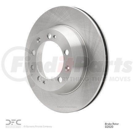 Dynamic Friction Company 600-02020 Disc Brake Rotor