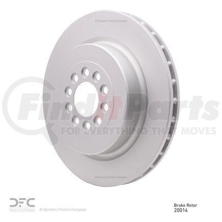 Dynamic Friction Company 600-20014 Disc Brake Rotor