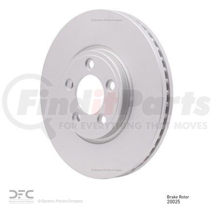 Dynamic Friction Company 600-20025 Disc Brake Rotor