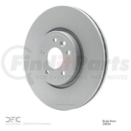 Dynamic Friction Company 60020036 DFC Brake Rotor