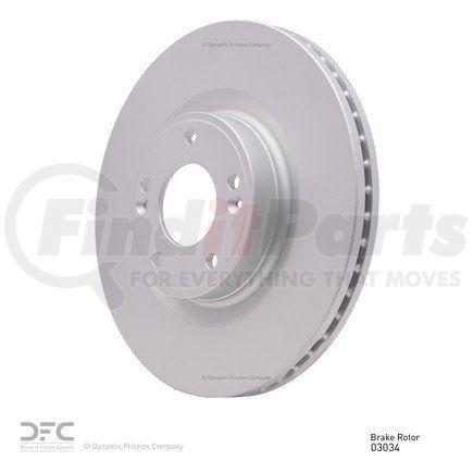 Dynamic Friction Company 600-03034 Disc Brake Rotor
