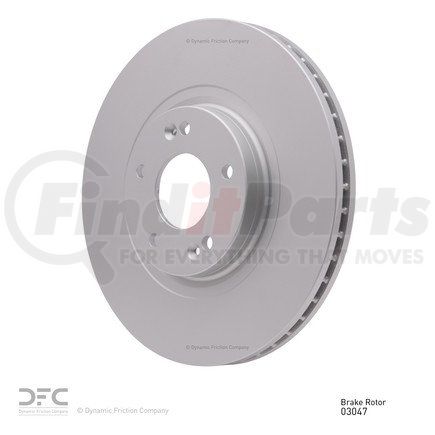 Dynamic Friction Company 600-03047 Disc Brake Rotor