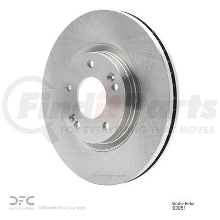 Dynamic Friction Company 600-03051 Disc Brake Rotor
