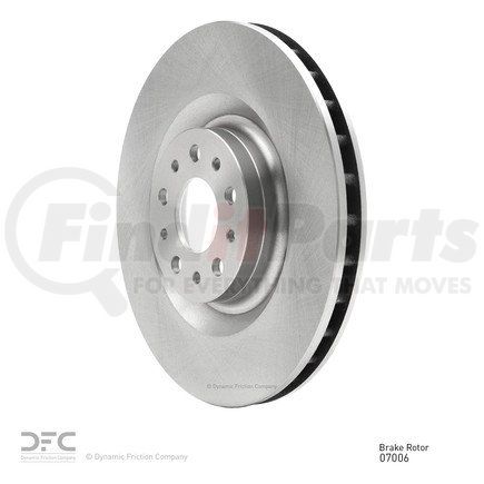 Dynamic Friction Company 600-07006 Disc Brake Rotor