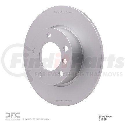 Dynamic Friction Company 600-31038 Disc Brake Rotor
