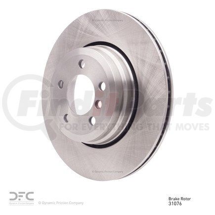 Dynamic Friction Company 600-31076 Disc Brake Rotor