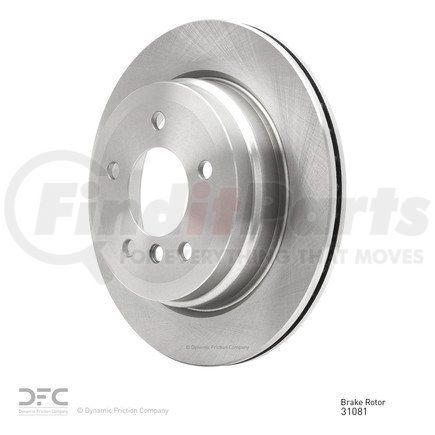Dynamic Friction Company 600-31081 Disc Brake Rotor