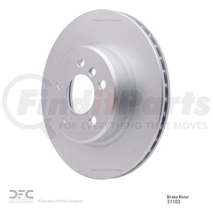 Dynamic Friction Company 600-31103 Disc Brake Rotor