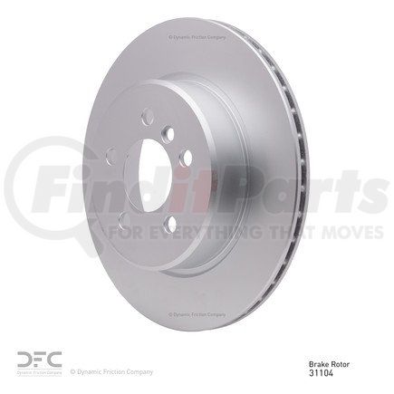 Dynamic Friction Company 600-31104 Disc Brake Rotor